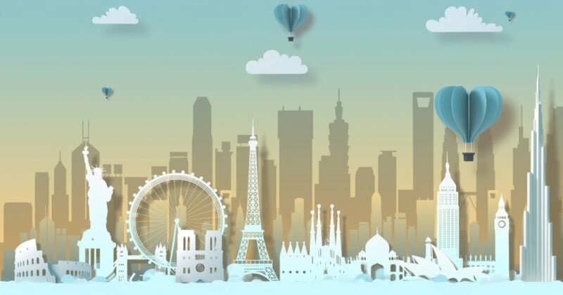 city features illustration