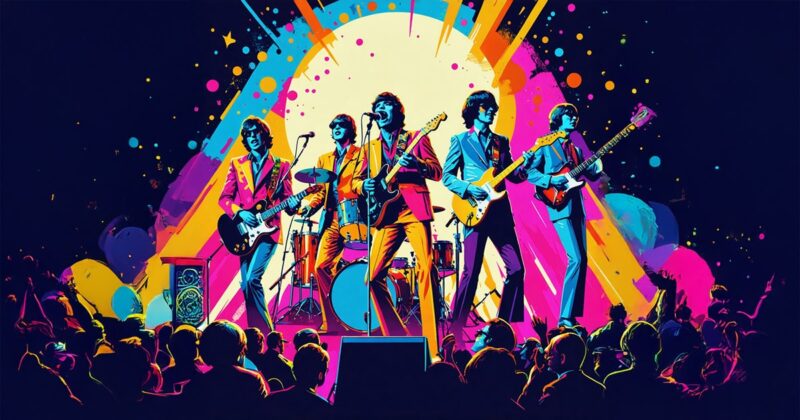 60s band performing
