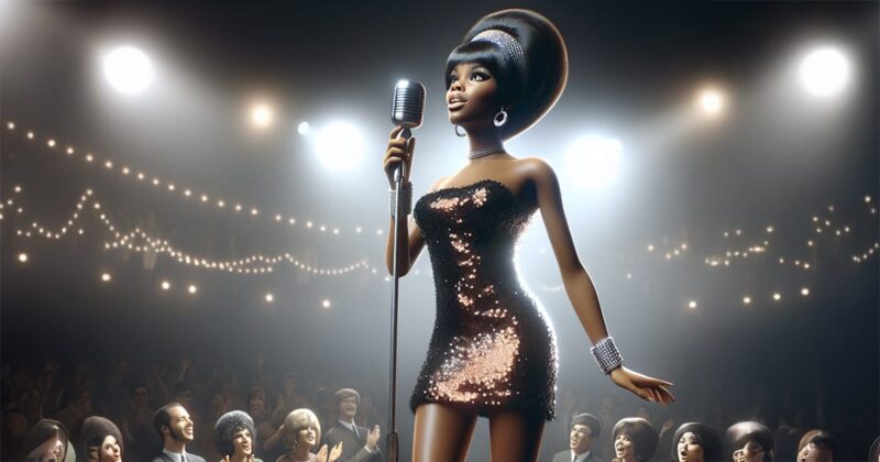 60s singer performing