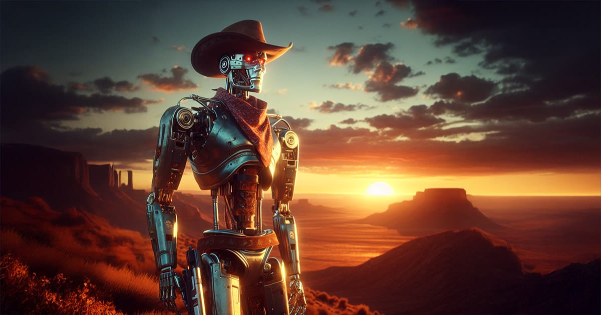 robot cowboy