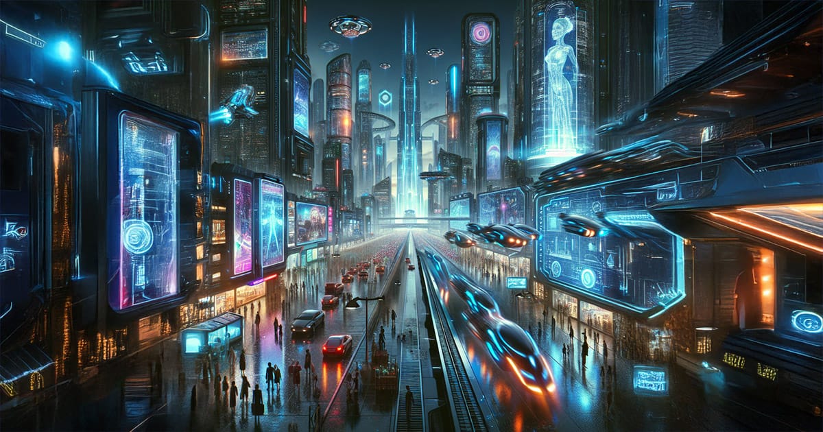sci-fi city