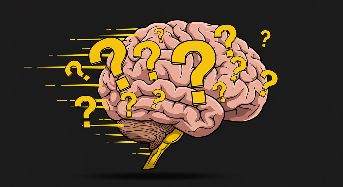 brain moving fast